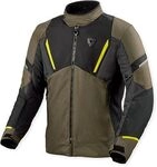 Revit Undulate H2O, Textiljacke wasserdicht - Dunkelgr&uuml;n/Schwarz - S