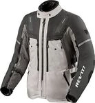 Revit Sand 5 H2O, Textiljacke wasserdicht - Grau/Dunkelgrau - S