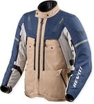 Revit Sand 5 H2O, Textiljacke wasserdicht - Beige/Blau - M