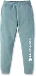 Carhartt Tapered Graphic, Jogginghose - Hellblau/Wei&szlig; - S