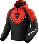 Revit Quantum 3 H2O, Textiljacke - Schwarz/Rot - S