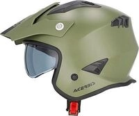 Acerbis Aria Solid, Jethelm - Matt Oliv/Schwarz - XS