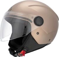 Acerbis Brezza Metallic, Jethelm - Matt-Hellbraun - XS