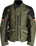 Acerbis X-Rover, Textiljacke wasserdicht - Dunkelgr&uuml;n/Schwarz/Orange - S