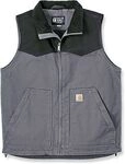Carhartt Rugged Flex Montana, Weste - Grau/Schwarz - XL