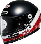Shoei Glamster06 Abiding, Integralhelm - Schwarz/Rot/Wei&szlig; - XS