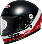 Shoei 11.19.103.2, Shoei Glamster06 Abiding, Integralhelm - Schwarz/Rot/Wei&szlig; - XS
