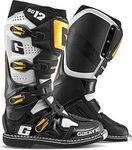 Gaerne SG-12 Luxe, Stiefel - Schwarz/Wei&szlig;/Gold - 41 EU