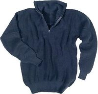 Mil-Tec Troyer, Pullover - Dunkelblau - 46
