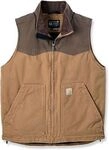 Carhartt Rugged Flex Montana, Weste - Hellbraun/Dunkelbraun - XL