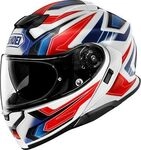 Shoei Neotec 3 Anthem, Klapphelm - Wei&szlig;/Blau/Neon-Gelb/Neon-Gr&uuml;n - XS