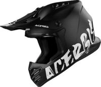 Acerbis Profile Junior, Motocrosshelm Kinder - Schwarz/Wei&szlig; - 50
