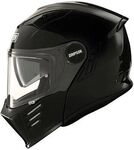 Simpson Darksome Solid, Klapphelm - Schwarz - XL