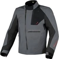 Macna Corvit, Textiljacke wasserdicht - Grau/Schwarz - L