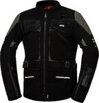 IXS Venture-Air 1.0, Textiljacke - Schwarz/Dunkelgrau - M