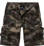 Brandit BDU Ripstop, Cargo-Shorts Kinder - Darkcamo - 122/128