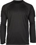 Mil-Tec Tactical Quick-Dry, T-Shirt langarm - Schwarz - S