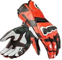 Revit Jerez 4, Handschuhe - Neon-Rot/Schwarz - L