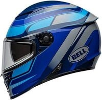 Bell Lithium MIPS Podium, Integralhelm - Schwarz/Blue/Hellblau - S