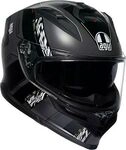 AGV K7 Kyber, Integralhelm - Matt Grau/Neon-Gelb - M
