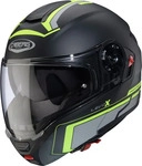 Caberg C0GF60L6, Caberg Levo X Elite, Klapphelm - Matt Schwarz/Grau/Neon-Gelb - M