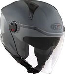 KYT D-City Plain, Jethelm - Grau - XS