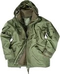 Mil-Tec N&auml;sseschutz, Textiljacke - Oliv - S