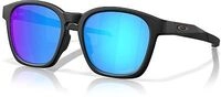 Oakley Shackle Sapphire, Sonnenbrille - Matt-Schwarz Blau/Violett-Verspiegelt