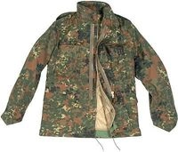 Mil-Tec US Feld M65, Textiljacke - Flecktarn - L