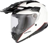 Acerbis Attack, Endurohelm - Wei&szlig;/Schwarz/Rot - XS