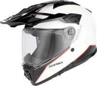 Acerbis 0026630.237.062, Acerbis Attack, Endurohelm - Wei&szlig;/Schwarz/Rot - S