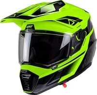 Leatt Adventure 8.5 HiViz, Endurohelm - Neon-Gelb/Schwarz/Grau - XS