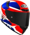 KYT Y6TR0023.3, KYT TT-Revo Gear, Integralhelm - Blau/Wei&szlig;/Rot - S