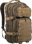 Mil-Tec US Assault Pack S Ranger, Rucksack - Oliv/Beige