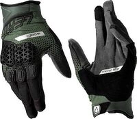 Leatt Adventure HydraDri 5.5 Kurz, Handschuhe wasserdicht - Dunkelgr&uuml;n/Schwarz - M