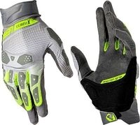 Leatt Adventure X-Flow 5.5 Kurz, Handschuhe - Grau/Schwarz/Neon-Gelb - M