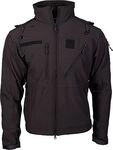 Mil-Tec SCU 14, Softshelljacke wasserdicht - Schwarz - S