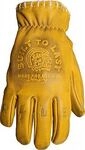 John Doe Coyote Embossed, Handschuhe - Gelb - XS