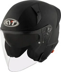 KYT Y6TJ00X6.5, KYT TTR-JET Plain, Jethelm - Matt-Schwarz - L