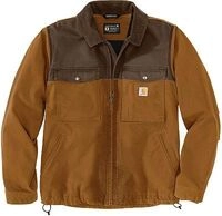 Carhartt Rugged Flex Montana, Textiljacke - Hellbraun/Dunkelbraun - S