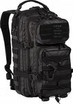 Mil-Tec US Assault Pack S Tactical, Rucksack - Schwarz