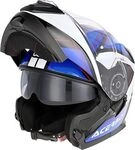 Acerbis Serel, Klapphelm - Blau/Wei&szlig;/Schwarz/Rot - XS