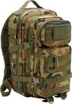 Brandit US Assault Medium, Rucksack - Woodland - Einheitsgr&ouml;&szlig;e