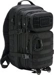 Brandit US Assault Medium, Rucksack - Schwarz - Einheitsgr&ouml;&szlig;e