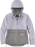 Carhartt Packable Anorak, Textiljacke Damen - Helllila/Grau - XS