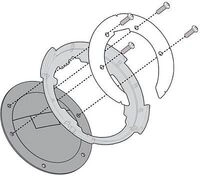 Givi BF Adapter, Halterung Tanklock