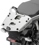Givi SRA, Aluminium Gep&auml;cktr&auml;gerplatte Monokey - Silber
