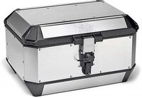 Givi Trekker Alaska 56L, Topcase Monokey Aluminium - Silber