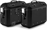 Givi Trekker Dolomiti 36L, Kofferset Monokey - Schwarz - 2 x 36 l