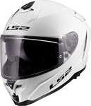 LS2 FF817 Challenger II Solid, Integralhelm - Wei&szlig; - XXS